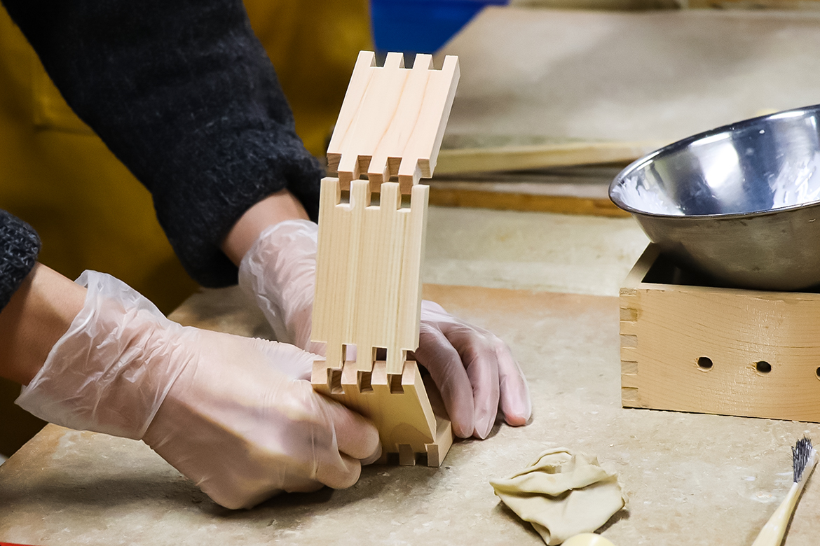枡づくり体験