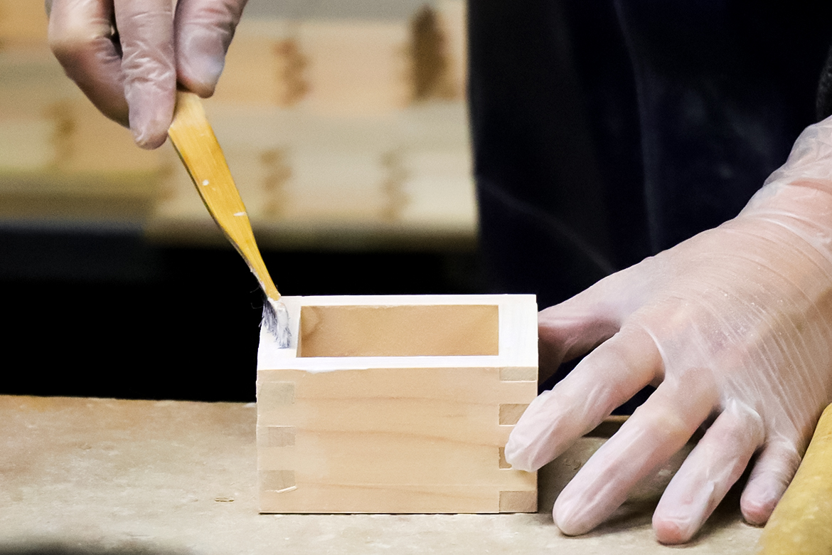 枡づくり体験
